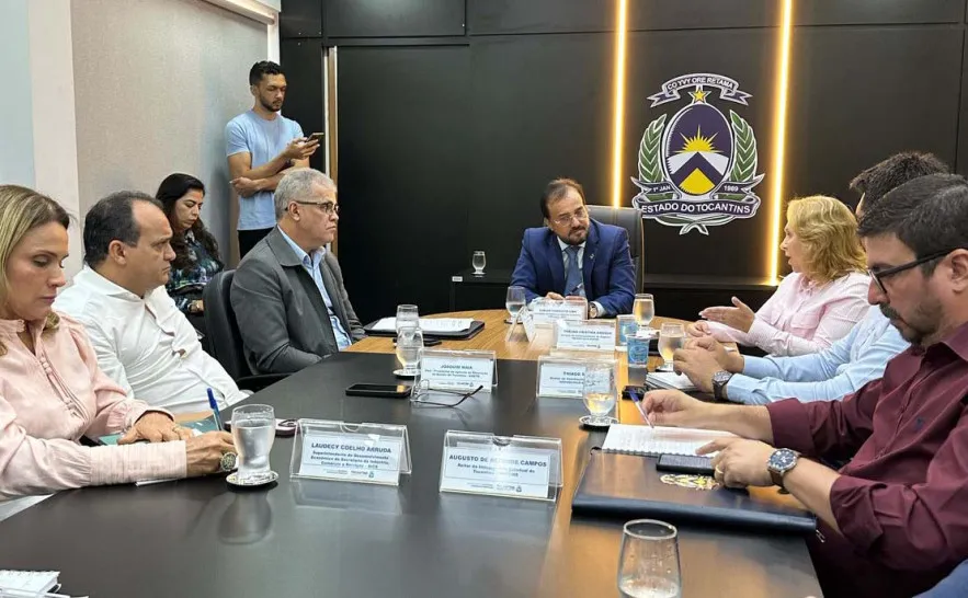 Encontro teve como objetivos discutir a implementação de um plano de ação voltado para a capacitação profissional e a geração de empregos no setor - Foto: Bianca Marinelli/Governo do Tocantins