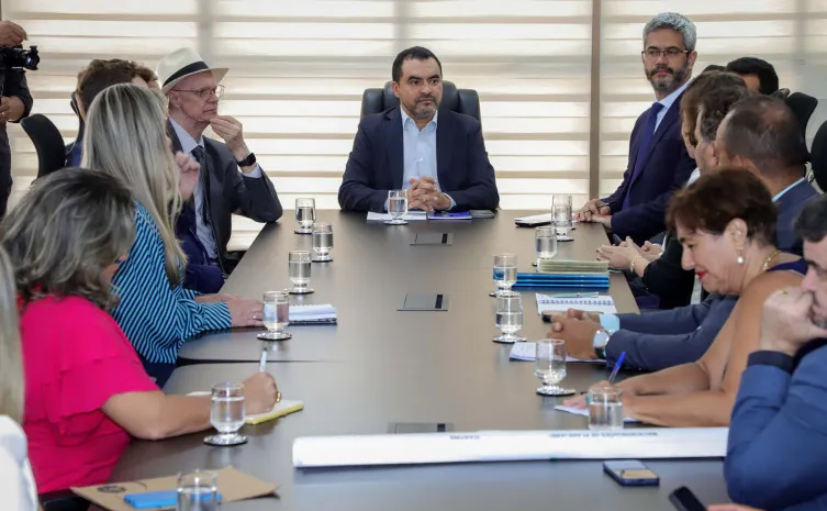 Governador Wanderlei Barbosa reforçou a importância da adesão dos municípios ao Selo UNICEF - Foto: Antônio Gonçalves/Governo do Tocantins