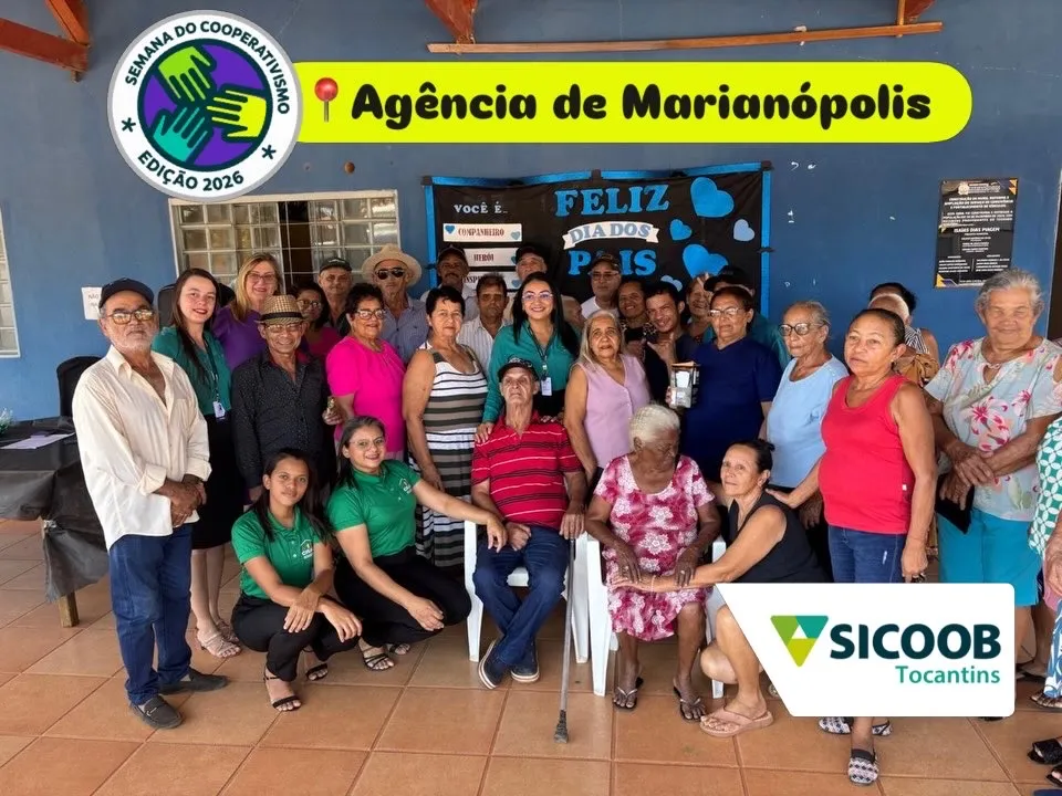 Sicoob Tocantins promove educação financeira e integração comunitária durante a Semana do Cooperativismo